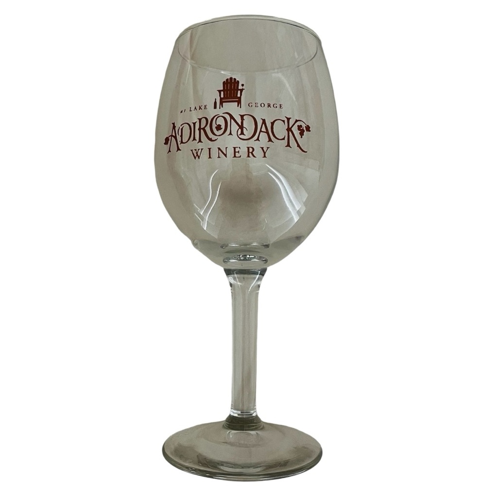 Lake George Adirondack Winery Souvenir Wine Glass (G479)